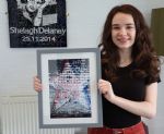 Libby Hall with Salford Star Award